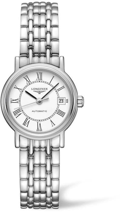 Longines Presence 25.5mm Automatic Stainless Steel Watch for Women - L4.321.4.11.6 Buy Now By Longines