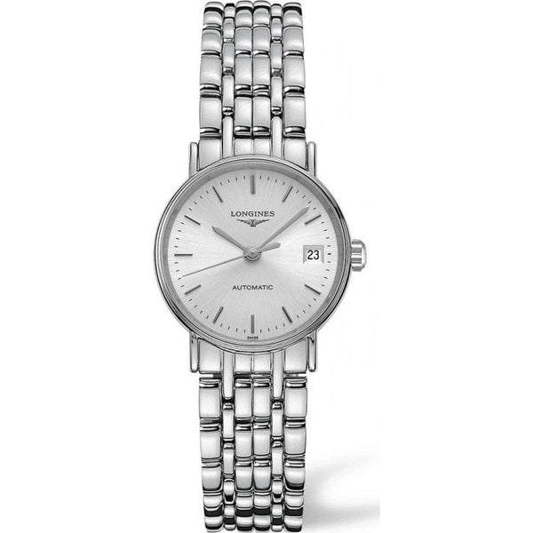 Shop Longines Presence 25.5mm Automatic Stainless Steel Watch for Women - L4.321.4.72.6 in USA