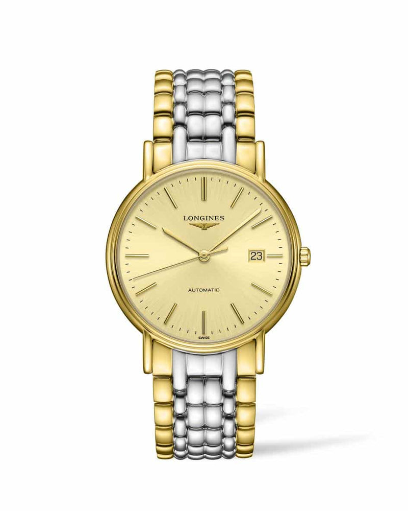Longines Presence 38.5mm Automatic Stainless Steel Watch for Men - L4.921.2.32.7 Buy Now By Longines