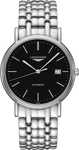 Longines Presence 38.5mm Automatic Stainless Steel Watch for Men - L4.921.4.52.6 Buy Now By Longines