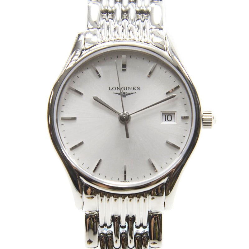 Shop Longines Lyre 25mm Stainless Steel Watch for Women - L4.259.4.72.6 in USA