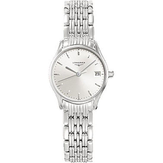 Shop Longines Lyre 25mm Stainless Steel Watch for Women - L4.259.4.72.6 in USA