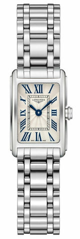 Shop Longines Dolcevita White Dial Silver Steel Strap Watch for Women - L5.258.4.71.6 in USA