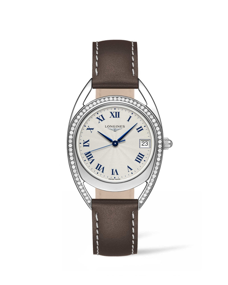 Shop Longines Equestrian Arche Quartz Diamond Watch for Women - L6.136.0.71.2 in USA