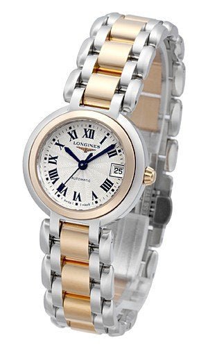Longines PrimaLuna Automatic 26.5mm Silver Dial Two Tone Steel Strap Watch for Women - L8.111.5.78.6 Buy Now By Longines