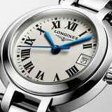 Longines PrimaLuna White Dial Silver Steel Strap Watch for Women - L8.110.4.71.6 Buy Now By Longines