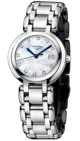 Longines PrimaLuna Mother of Pearl Dial Silver Steel Strap Watch for Women - L8.110.4.87.6 Buy Now By Longines