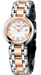 Longines PrimaLuna Quartz White Dial Two Tone Steel Strap Watch for Women - L8.110.5.16.6 Buy Now By Longines