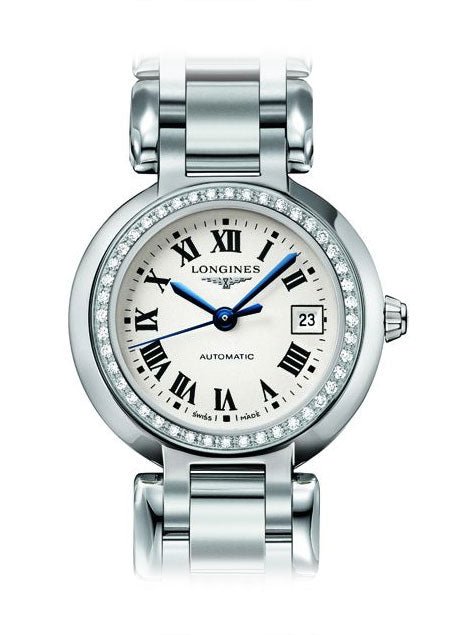 Longines PrimaLuna 26.5mm Automatic Stainless Steel Watch for Women - L8.111.0.71.6 Buy Now By Longines