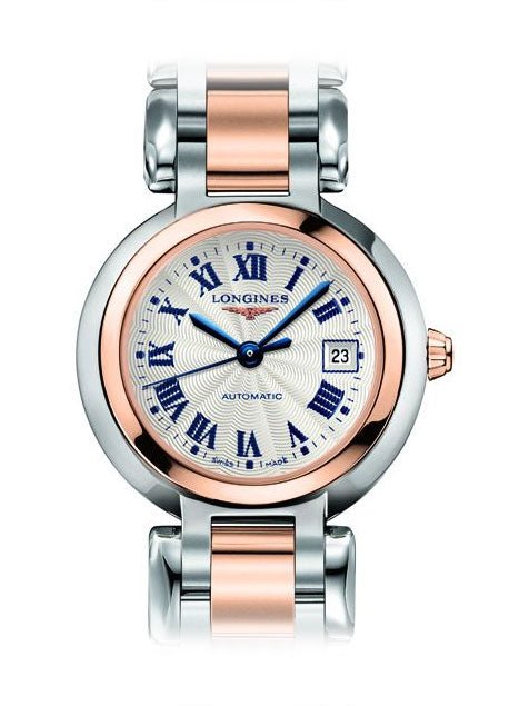 Longines PrimaLuna Automatic 26.5mm Silver Dial Two Tone Steel Strap Watch for Women - L8.111.5.78.6 Buy Now By Longines
