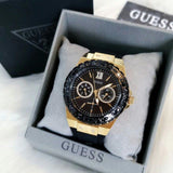 Shop Guess Black Dial Black Rubber Strap Watch For Women - W1053L7 in USA