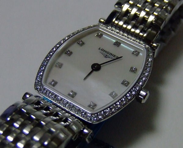 Shop Longines La Grande Classique Mother of Pearl Dial Silver Steel Strap Watch for Women - L4.288.0.87.6 in USA