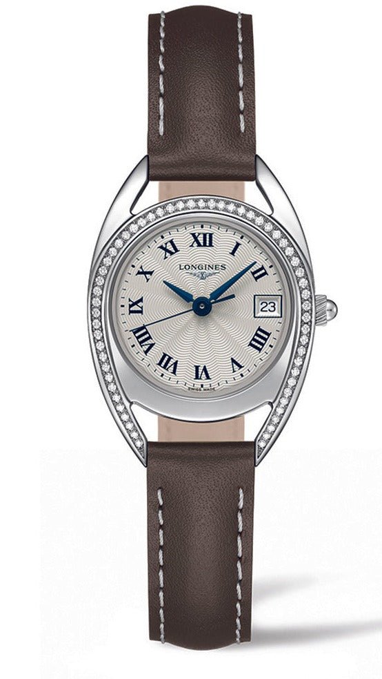 Shop Longines Equestrian Arche Quartz Diamond Watch for Women - L6.136.0.71.2 in USA