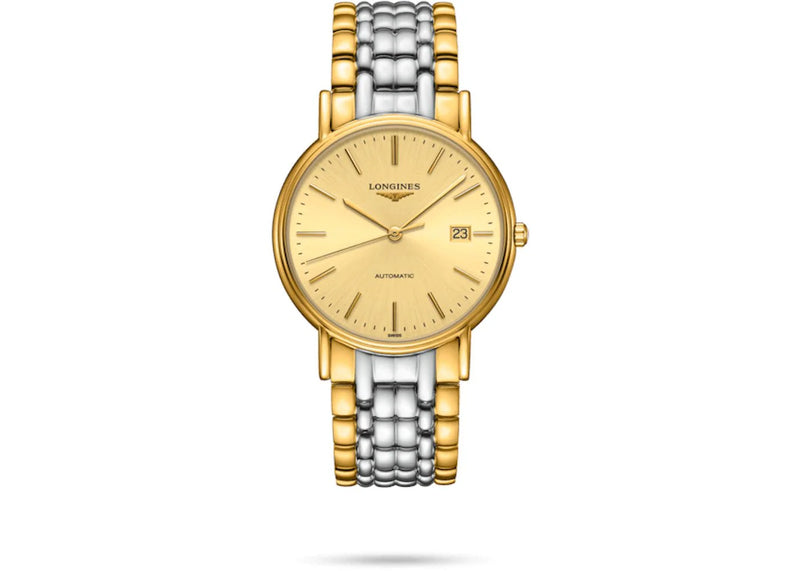 Longines Presence 38.5mm Automatic Stainless Steel Watch for Men - L4.921.2.32.7 Buy Now By Longines