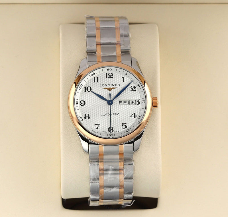 Longines Master Collection Automatic 38.5mm Silver Dial Two Tone Steel Strap Watch for Men - L2.755.5.79.7 Buy Now By Longines