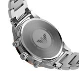 Emporio Armani Mario Chronograph Beige Dial Silver Steel Strap Watch For Men - AR11352 Buy Now By Emporio Armani