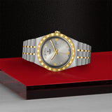 Tudor Royal Diamonds Automatic Grey Dial Two Tone Steel Strap Watch for Men - M28603-0002 Buy Now By Tudor