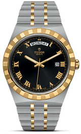 Tudor Royal Automatic Black Dial Two Tone Steel Strap Watch for Men - M28603-0003 Buy Now By Tudor
