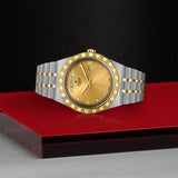 Tudor Royal Automatic Diamonds Gold Dial Two Tone Steel Strap Watch for Men - M28603-0006 Buy Now By Tudor