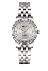 Mido Baroncelli III Automatic Silver Dial Silver Steel Strap Watch For Women - M7600.4.10.1 Buy Now By Mido