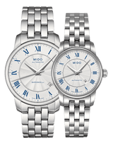 Mido Baroncelli III Automatic Silver Dial Silver Steel Strap Watch For Men - M8600.4.21.1 Buy Now By Mido