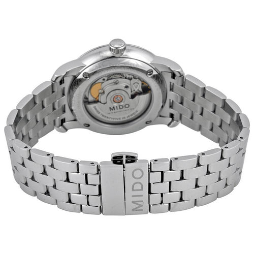 Mido Baroncelli III Automatic Silver Dial Silver Steel Strap Watch For Men - M8600.4.21.1 Buy Now By Mido