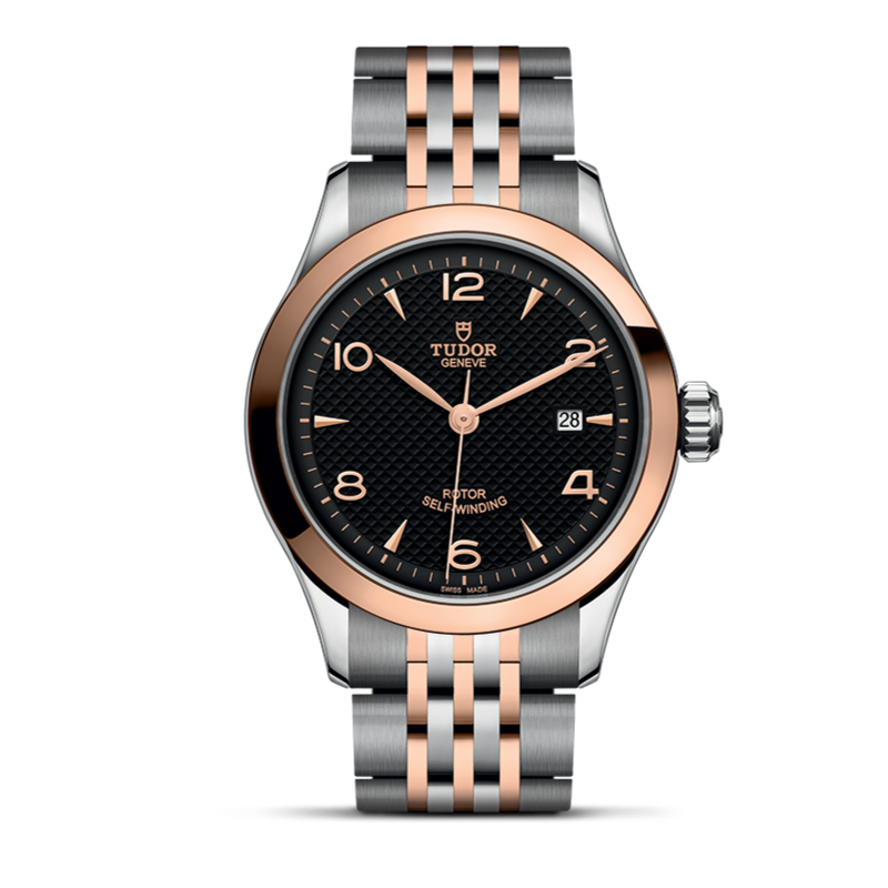 Tudor 1926 Automatic Black Dial Two Tone Steel Strap Watch for Men - M91651-0003 Buy Now By Tudor