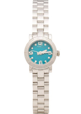 Marc Jacobs Amy Blue Dial Silver Steel Strap Watch for Women - MBM3274 Buy Now By Marc Jacobs