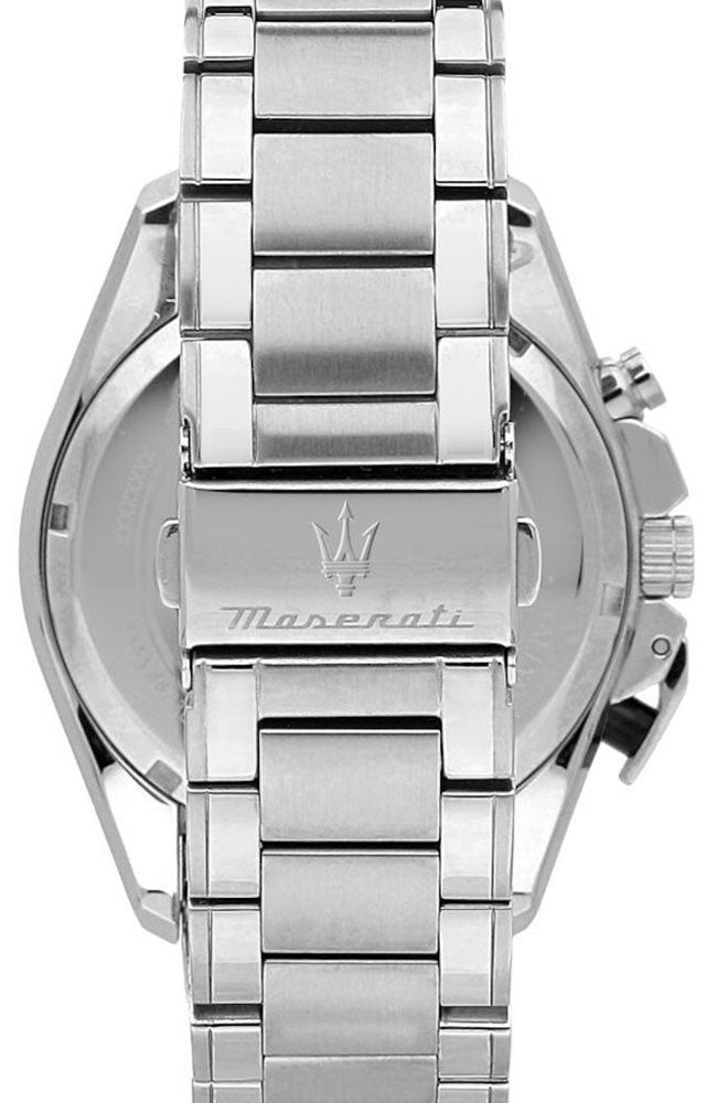 Maserati Traguardo Chronograph Green Dial Silver Steel Strap Watch For Men - R8873612060 Buy Now By Maserati