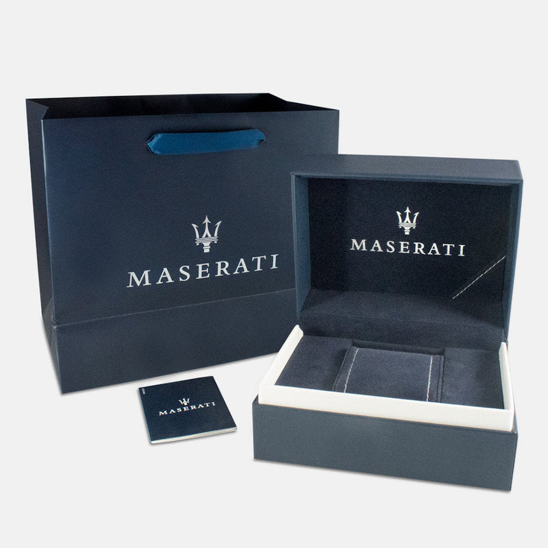 Maserati SFIDA Automatic Skeleton Black Dial Two Tone Steel Strap Watch For Men - R8823140010 Buy Now By Maserati