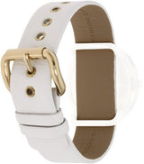 Marc Jacobs Amy White Dial White Leather Strap Watch for Women - MBM1150 Buy Now By Marc Jacobs