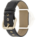 Marc Jacobs Amy Black Dial Black Leather Strap Watch for Women - MBM1154 Buy Now By Marc Jacobs