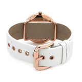 Marc Jacobs Amy White Dial White Leather Strap Watch for Women - MBM1180 Buy Now By Marc Jacobs
