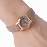 Marc Jacobs Henry Dinky Grey Dial Grey Leather Strap Watch for Women - MBM1239 Buy Now By Marc Jacobs