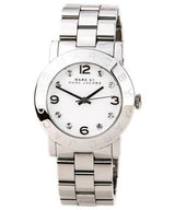 Marc Jacobs Amy White Dial Silver Steel Strap Watch for Women - MBM3054 Buy Now By Marc Jacobs