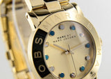 Marc Jacobs Amy Dexter Gold Dial Gold Steel Strap Watch for Women - MBM3215 Buy Now By Marc Jacobs