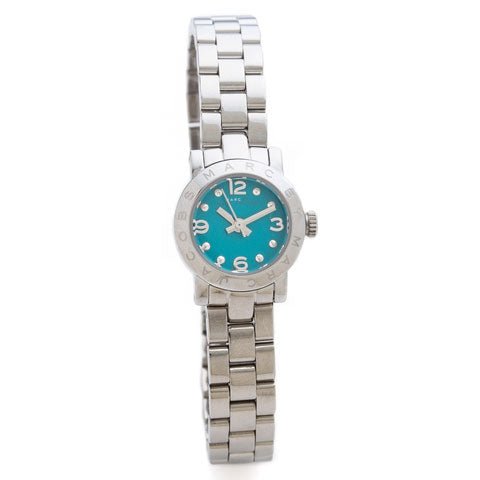 Marc Jacobs Amy Blue Dial Silver Steel Strap Watch for Women - MBM3274