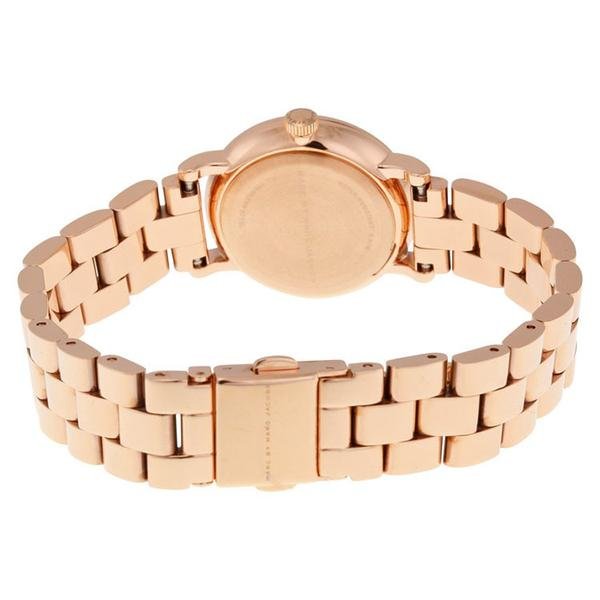 Marc Jacobs Baker Dexter White Dial Rose Gold Steel Strap Watch for Women - MBM3443 Buy Now By Marc Jacobs