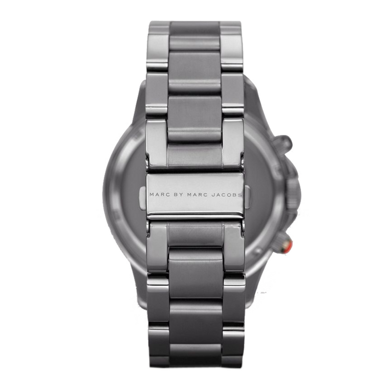Marc Jacobs Rock Chronograph Silver Dial Silver Steel Strap Watch for Men - MBM5028 Buy Now By Marc Jacobs