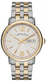 Marc Jacobs Fergus White Dial Two Tone Steel Strap Watch for Men - MBM5079 Buy Now By Marc Jacobs
