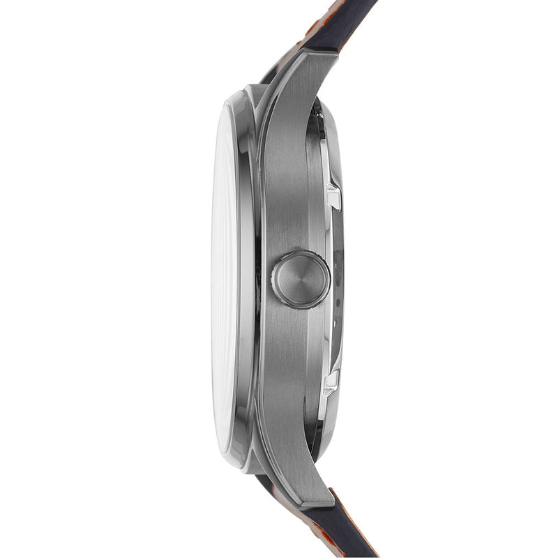 Fossil Forrester Automatic Skeleton Grey Dial Brown Leather Strap Watch for Men - ME3178 Buy Now By Fossil