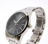 Shop Calvin Klein Bold Grey Dial Silver Steel Strap Watch for Men - K2241107 in USA
