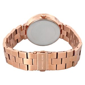 Michael Kors Garner Quartz Rose Gold Dial Rose Gold Steel Strap Watch For Women - MK6409 Buy Now By Michael Kors