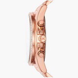 Michael Kors Whitney Chronograph Rose Gold Dial Rose Gold Steel Strap Watch For Women - MK6730 Buy Now By Michael Kors
