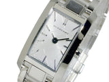Shop Burberry Heritage Quartz White Dial Silver Steel Strap Watch For Women - BU9600 in USA