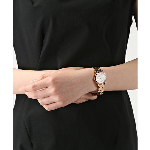 Marc Jacobs Roxy White Dial Rose Gold Steel Strap Watch for Women - MJ3527 Buy Now By Marc Jacobs