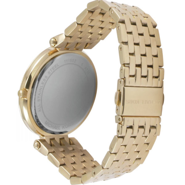 Michael Kors Darci Silver Dial Gold Stainless Steel Strap Watch for Women - MK3191 Buy Now By Michael Kors