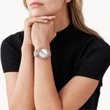 Michael Kors Darci Silver Dial Two Tone Stainless Steel Strap Watch for Women - MK3203 Buy Now By Michael Kors