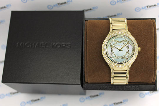 Michael Kors Kerry Mother of Pearl Dial Gold Steel Strap Watch for Women - MK3481 Buy Now By Michael Kors