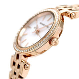 Michael Kors Darci Analog Mother of Pearl Dial Rose Gold Steel Strap Watch For Women - MK3832 Buy Now By Michael Kors